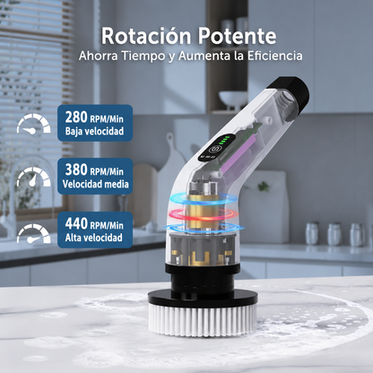 Cepillo eléctrico limpieza 9 en 1